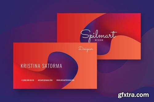 Spilmart Business Card Template