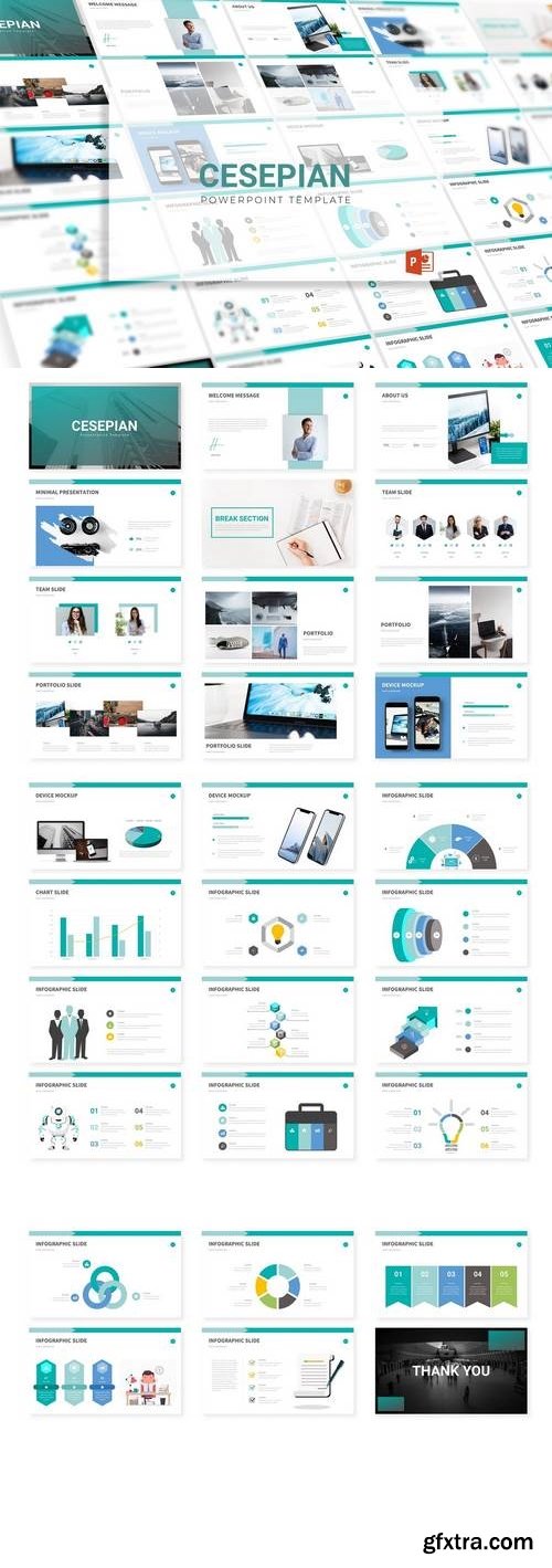 Cesepian - Powerpoint, Keynote, Google Sliders Templates