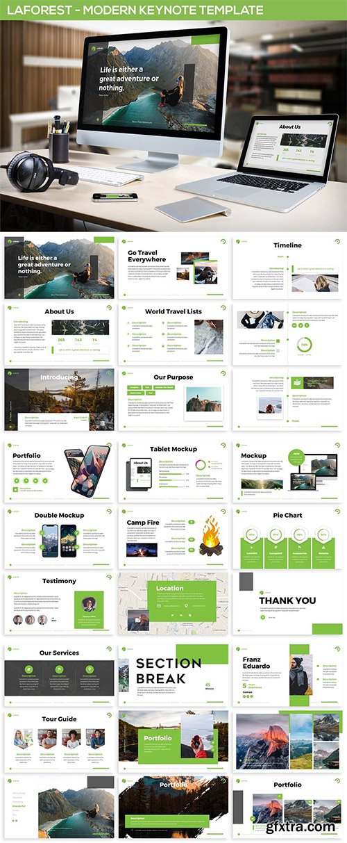 Laforest - Modern Keynote Template Laforest - Modern Keynote Template