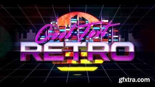 MotionArray - Retro Wave Logo After Effects Templates 159893