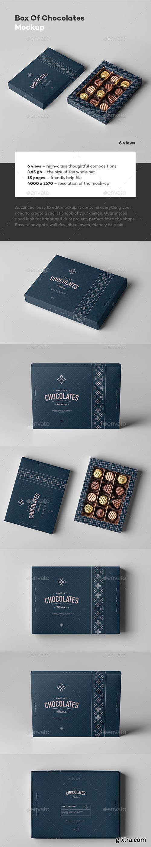 Box Of Chocolates Mock-up 23126932 Box Of Chocolates Mock-up 23126932