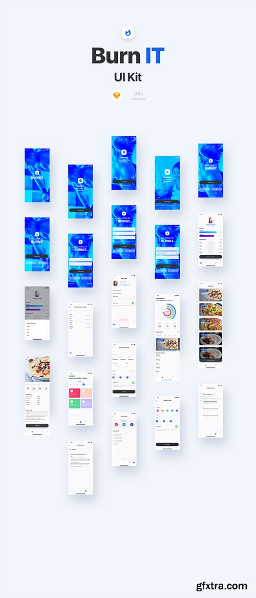 BURNIT UI Kit