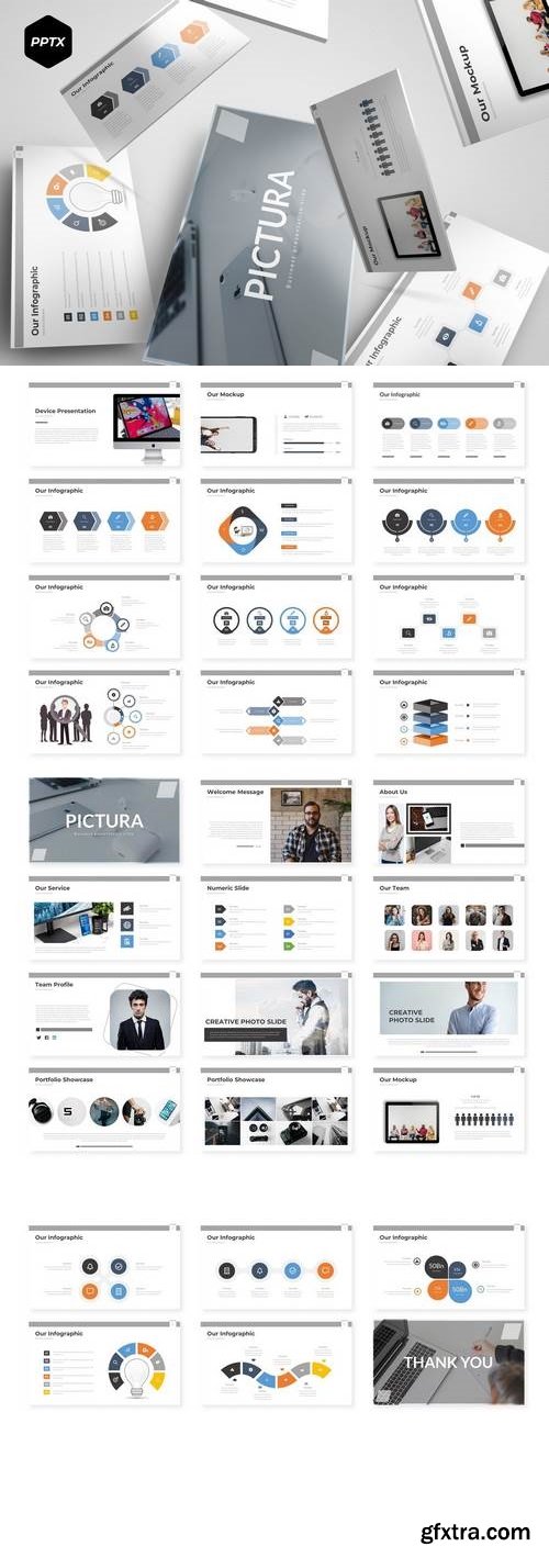 Pictura - Powerpoint, Keynote, Google Sliders Templates