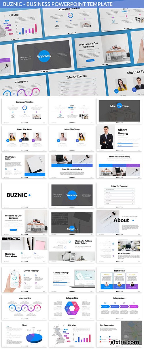 Buznic - Business Powerpoint Template