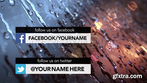 Social Media Lower Thirds Pack 138324