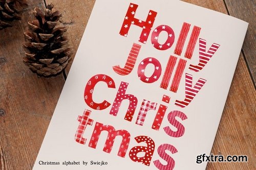 Watercolo Christmas Alphabet