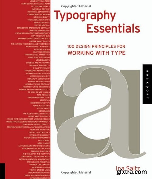 Typography Essentials: 100 Design Principles for Working with Type