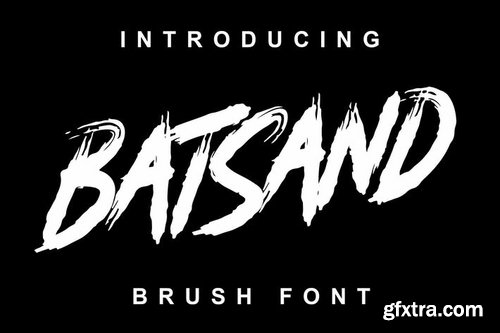 Batsand Brush Font