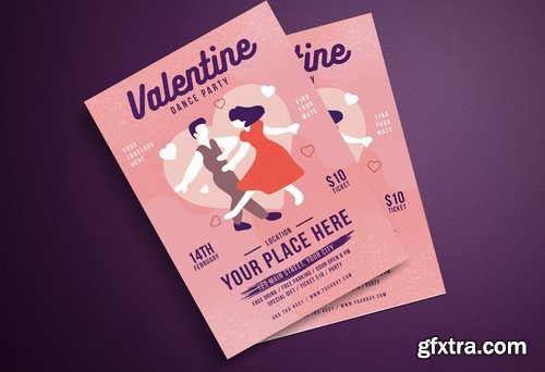Valentine Dance Flyer