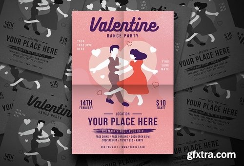 Valentine Dance Flyer