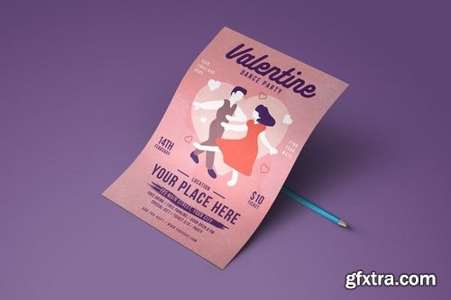 Valentine Dance Flyer