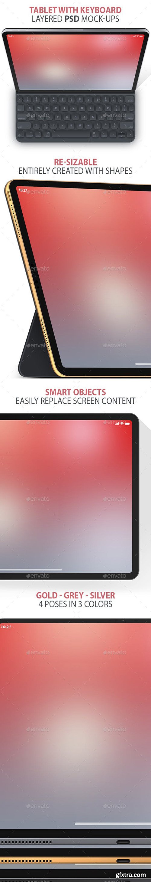 Clean Tablet Layered PSD Mock-ups 23086943 Clean Tablet Layered PSD Mock-ups 23086943