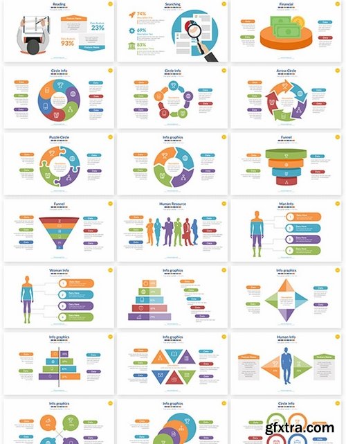 Infographics2  Powerpoint and Keynote Presentations