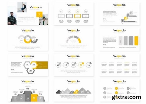 Vespucio - Powerpoint Keynote and Google Slides Templates