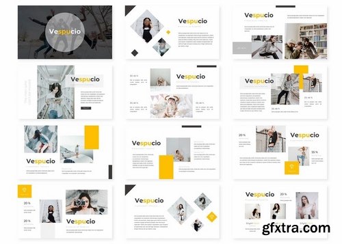 Vespucio - Powerpoint Keynote and Google Slides Templates