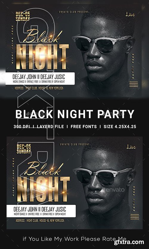 GraphicRiver - Ladies Night Club Flyer 23147649