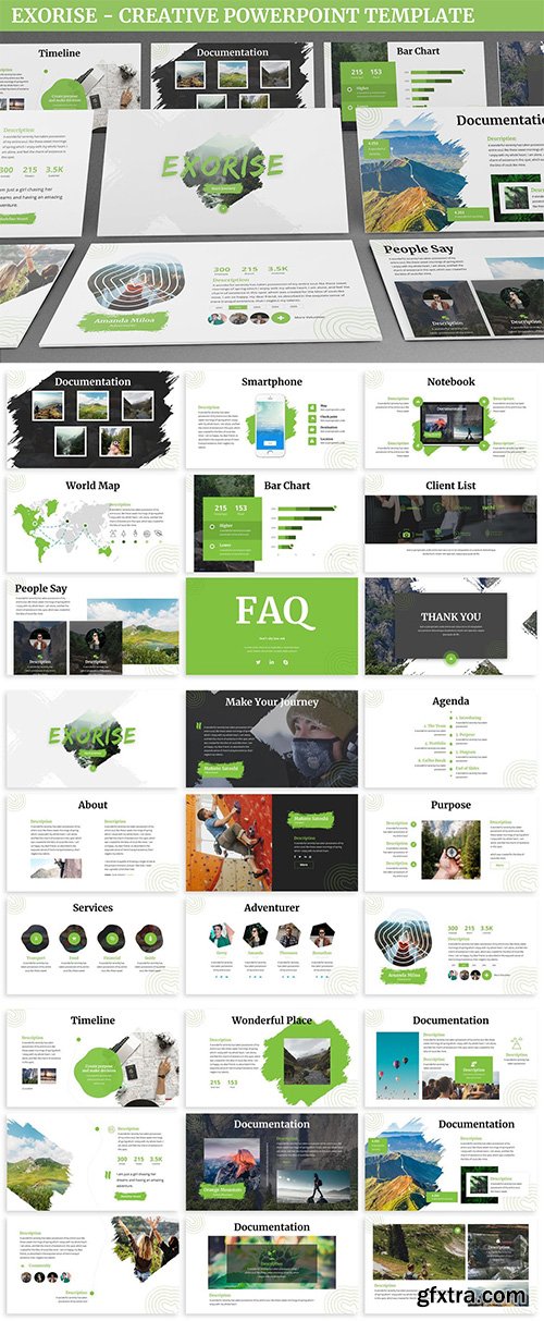 Exorise - Creative Powerpoint Template