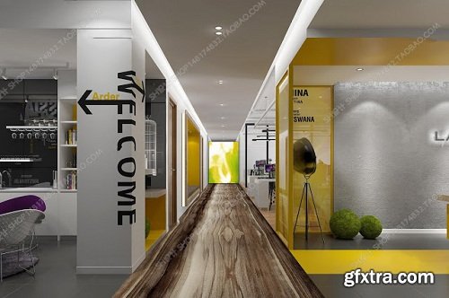 Office Interior Scene 04