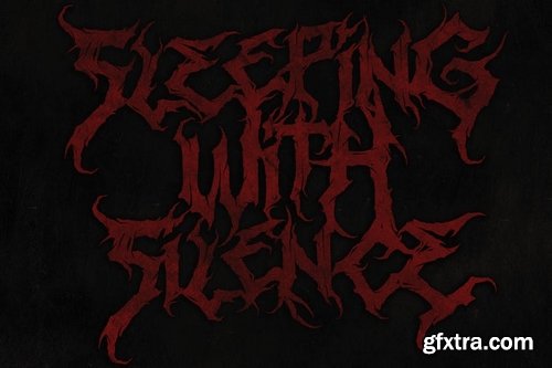 Heartless - Deathmetal Font