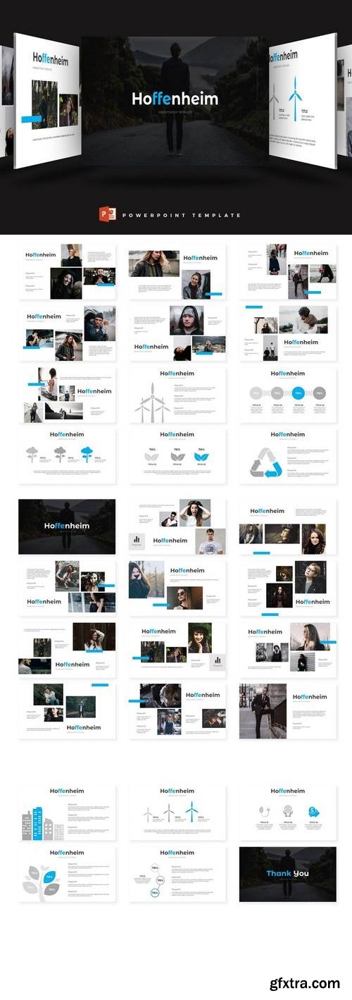 Hoffenheim - Powerpoint, Keynote, Google Sliders Templates