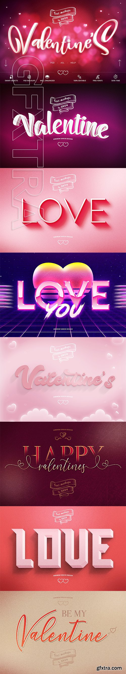 Valentine Text Effects 