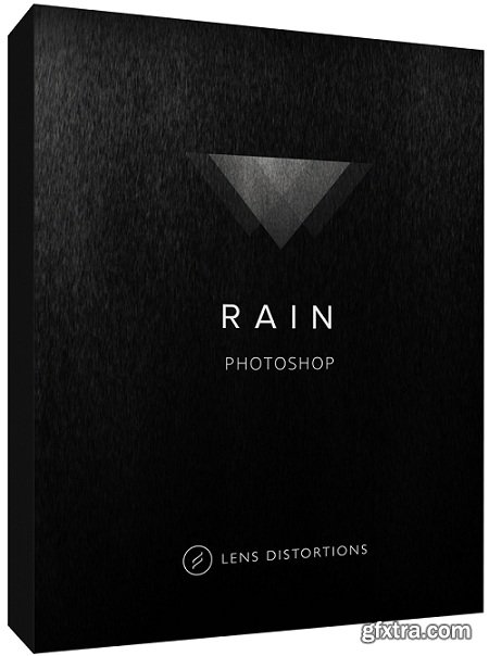 Lens Distortions - Rain for Photoshop