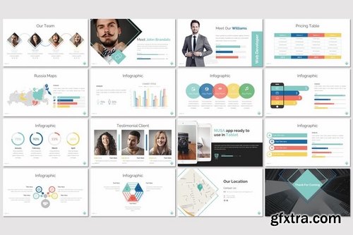 Nusa - Powerpoint Keynote and Google Slides Templates