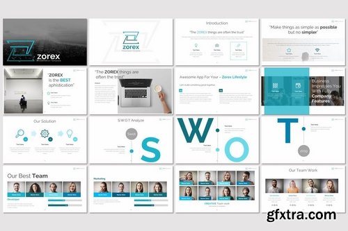 Zorex - Powerpoint Keynote and Google Slides Templates