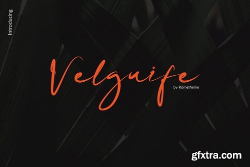 CM - Velgiufe Script Font 3395652