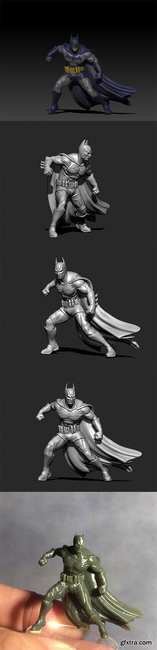 Cgtrader - Batman 3D print model Cgtrader - Batman 3D print model