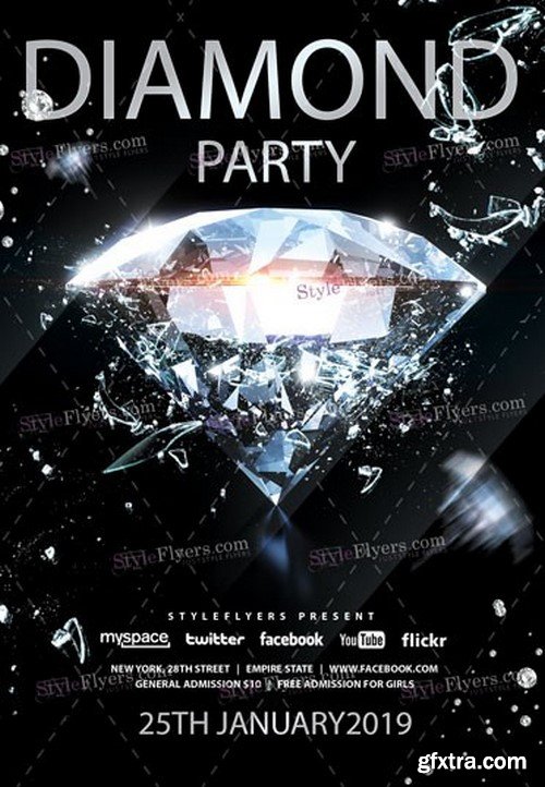 Diamond PSD Flyer Template