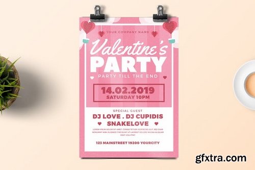 Valentine Party Flyer