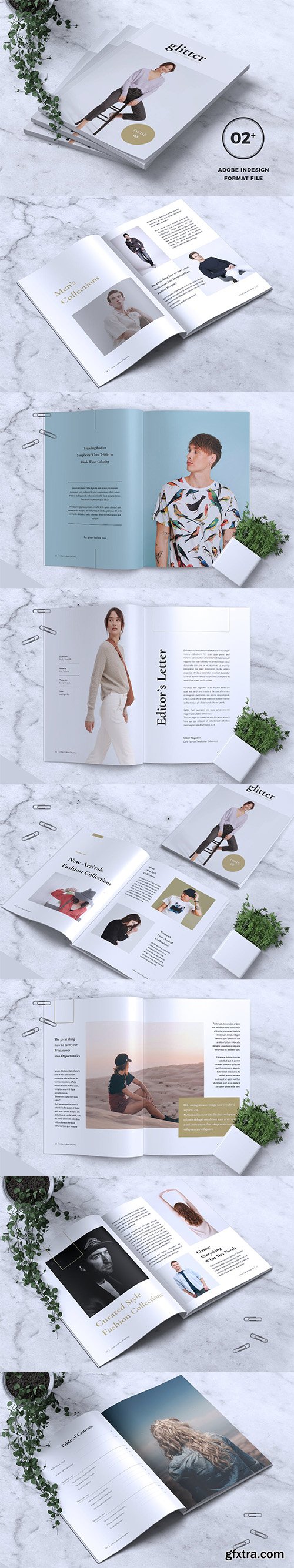GLITTER Minimal Fashion Magazine