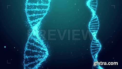 DNA Helix Rotation Background 134330