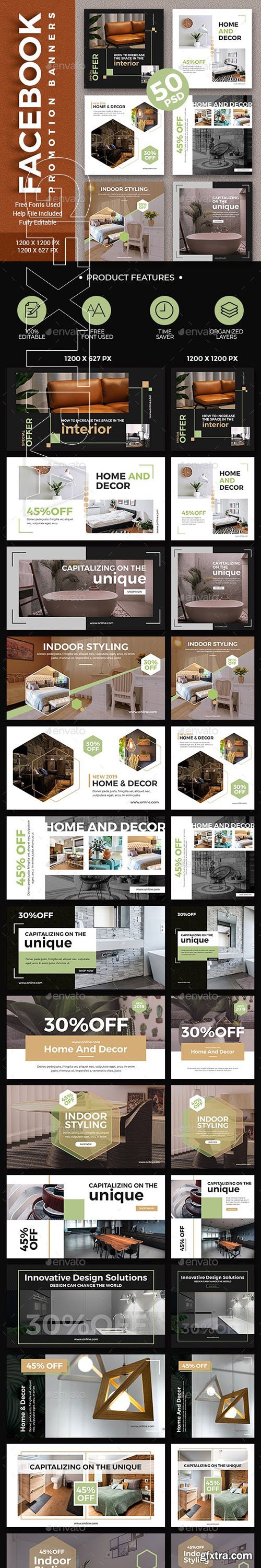 GraphicRiver - Facebook Banners 23134154