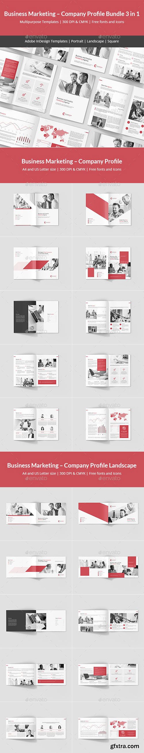 Business Marketing – Company Profile Bundle 3 in 1 23198540