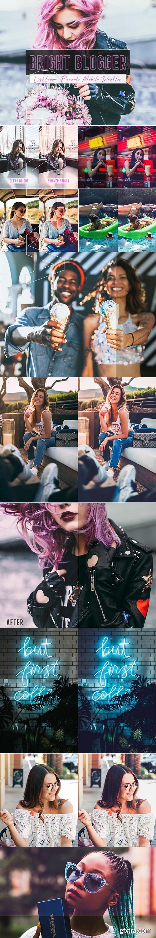 CreativeMarket - Bright Blogger Lightroom Presets 3361545
