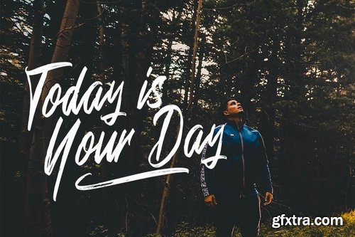 Bretageds Brush Font