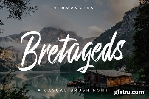 Bretageds Brush Font