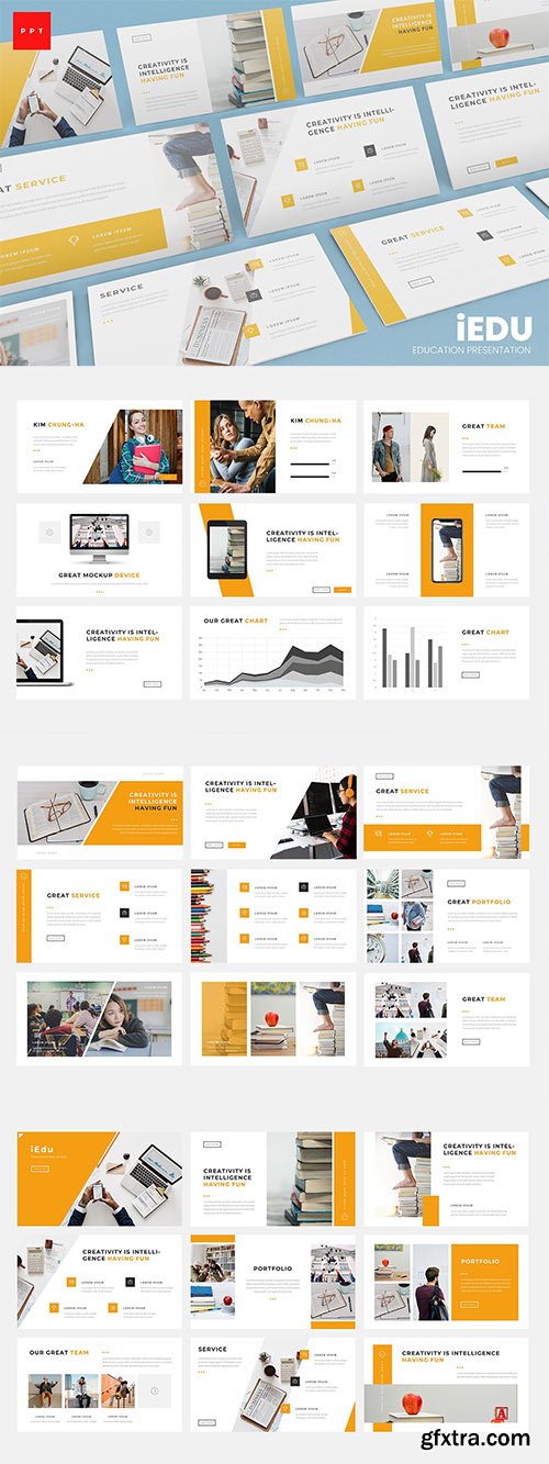 iEdu - Education Powerpoint Keynote and Google Slides Templates