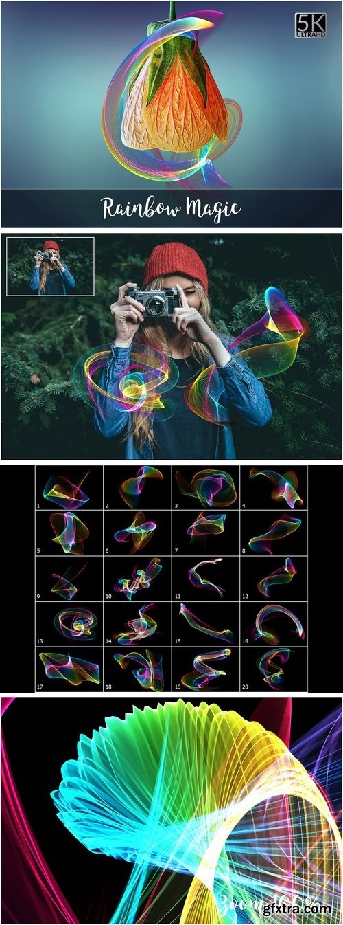 CM - 5K Rainbow Magic Overlays 2107090 CM - 5K Rainbow Magic Overlays 2107090