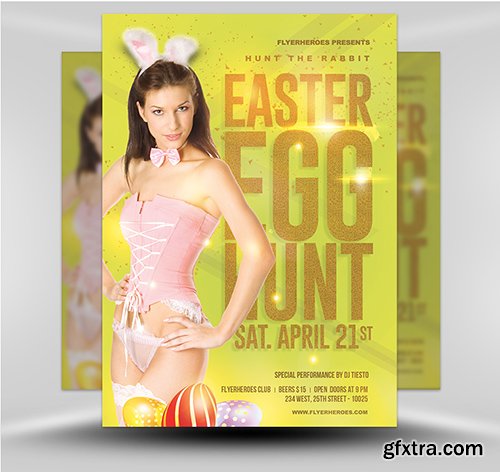 Easter Party Flyer 5B Easter Party Flyer 5B