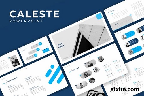 Caleste Powerpoint and Keynote Templates