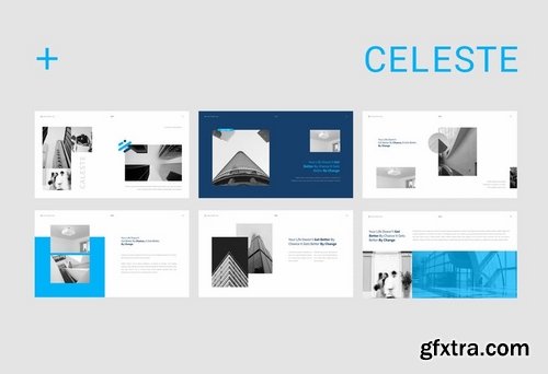 Caleste Powerpoint and Keynote Templates