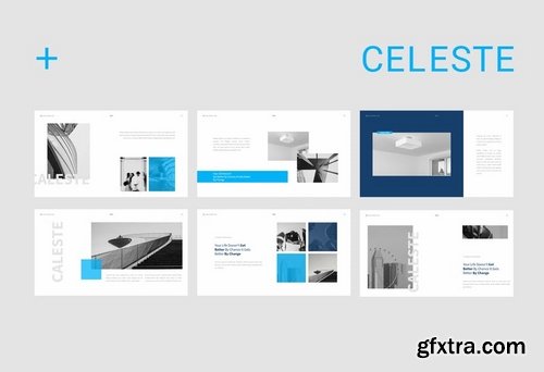 Caleste Powerpoint and Keynote Templates