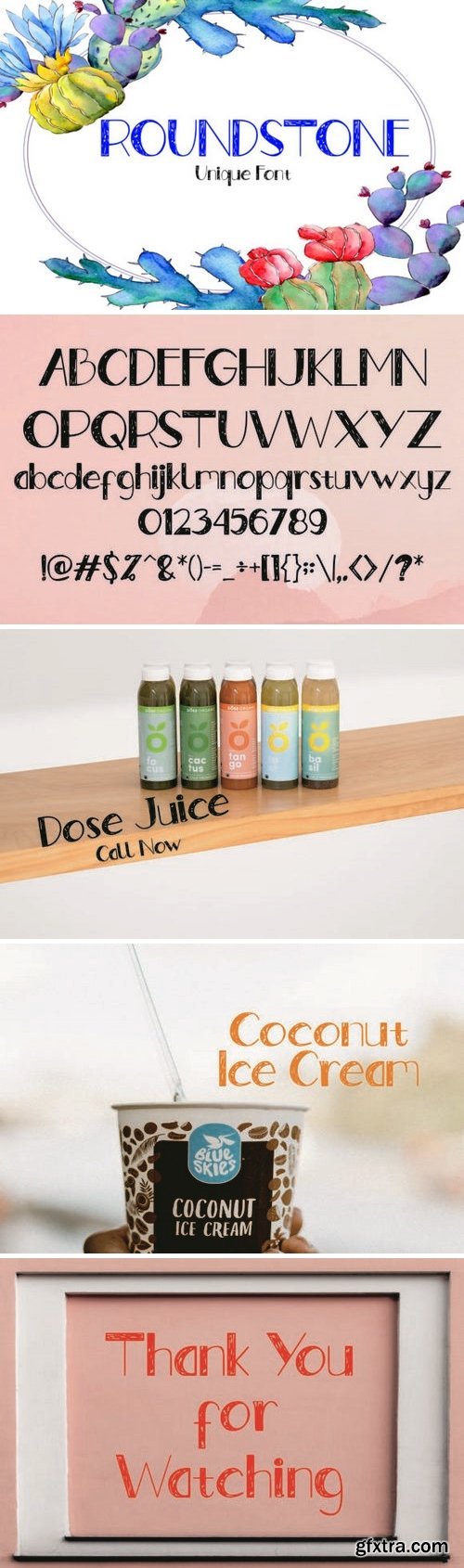 Roundstone Font