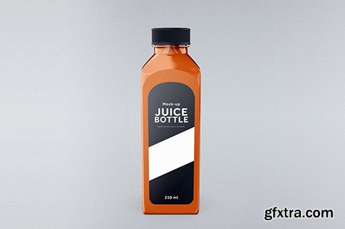 Juice Bottle Mock-Up Template Juice Bottle Mock-Up Template