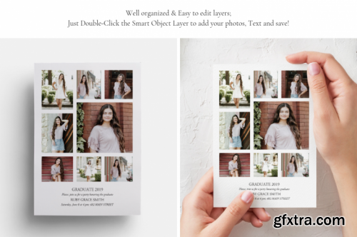 Ruby Grace Photo Collage Graduation Pack