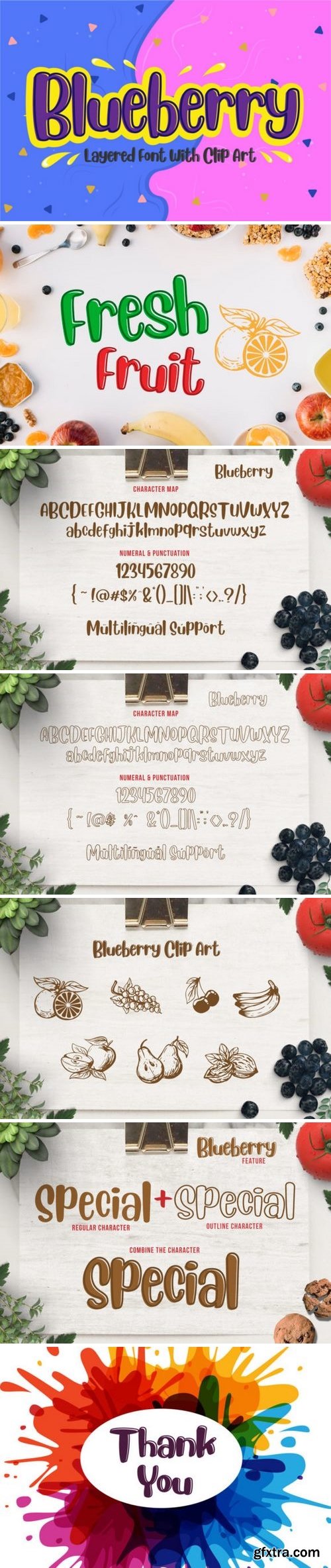 Fontbundles - Blueberry 200082