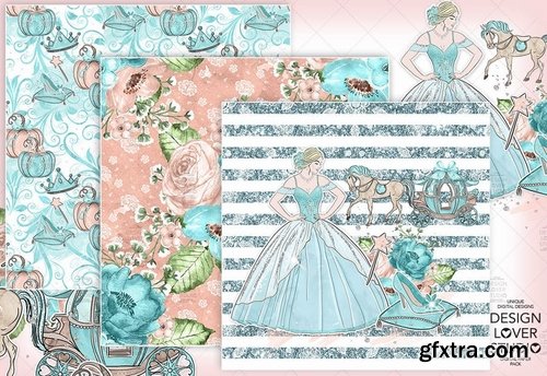 Fairy Tale digital paper pack